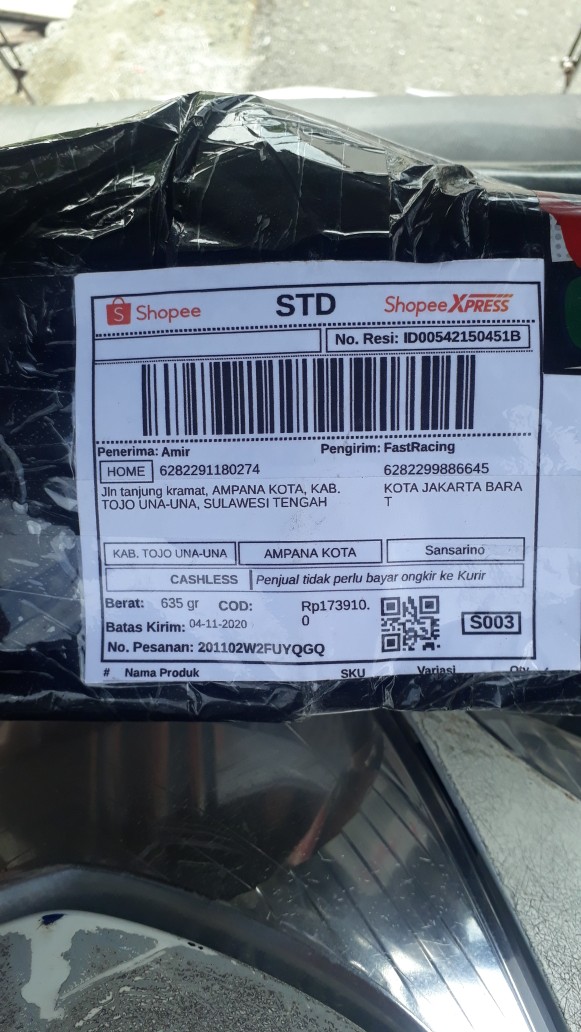 Plastik Klip Ukuran 3x5 Cm (isi 100 Pcs)