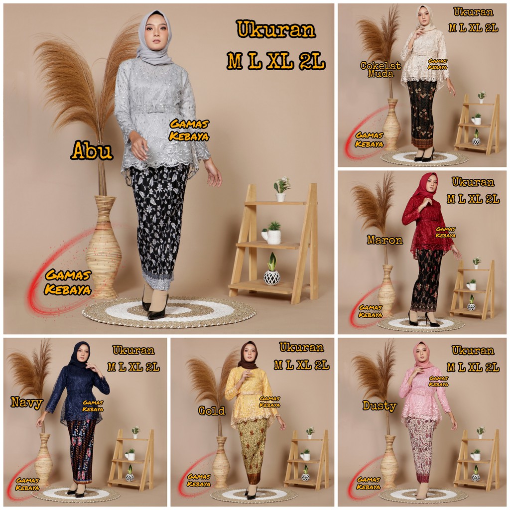 ATASAN KEBAYA AURORA TLLE MUTIARA/KEBAYA MODERN/KEBAYA WISUDA/KEBAYA BRUKAT/KEBAYA BROKAT/TERBARU