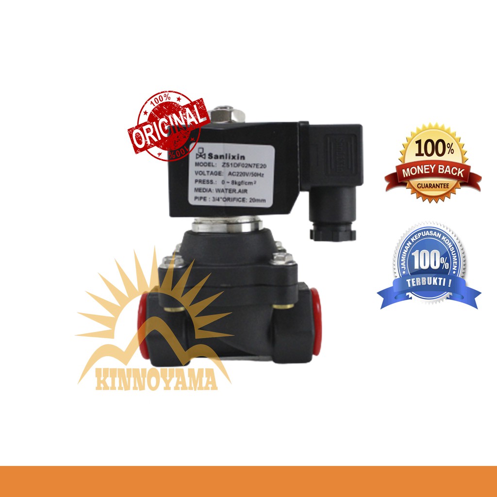 Solenoid Valve Sanlixin Nylon 220 VAC