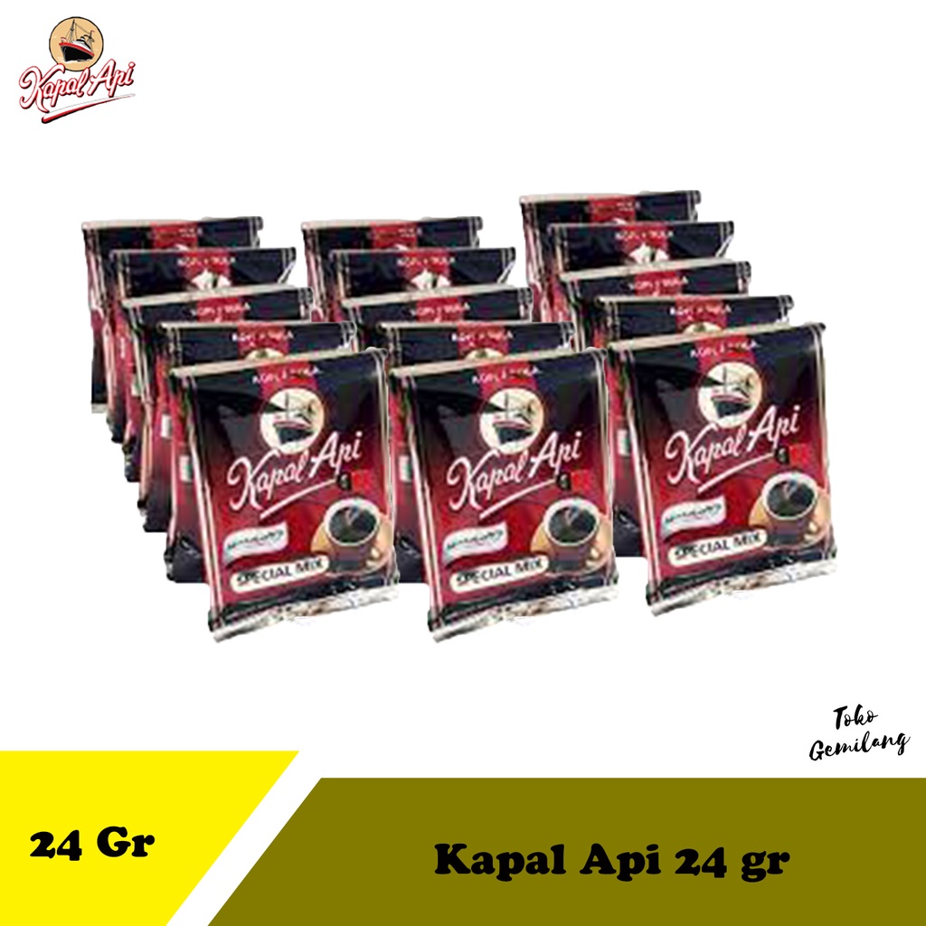 

Kopi Instant Kapal api Special Mix 1 Renceng isi 10 Sachet