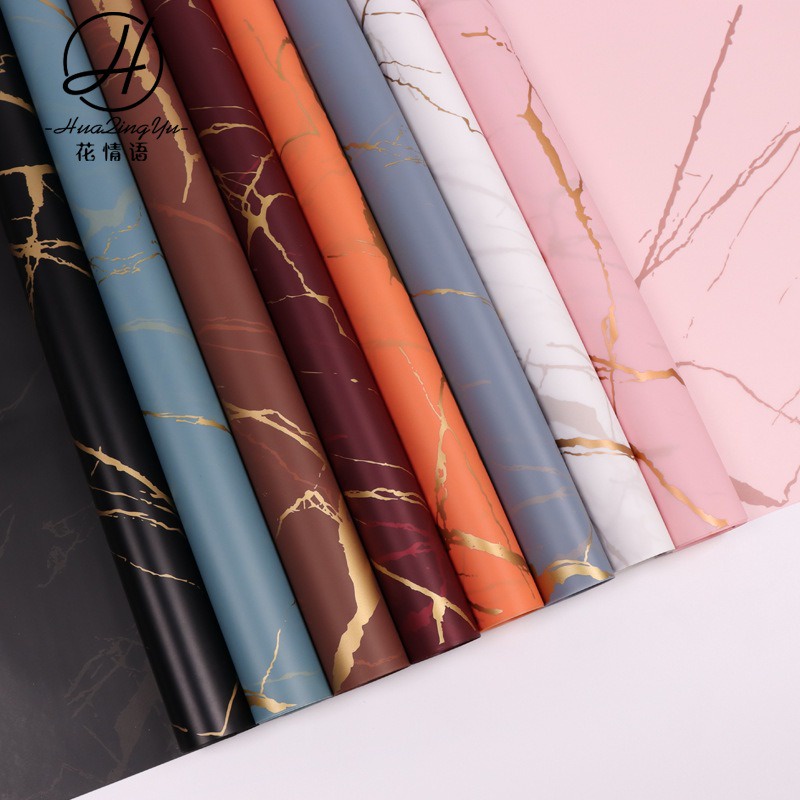 

kertas cellophane motif marble#kertas buket#bahan buket#