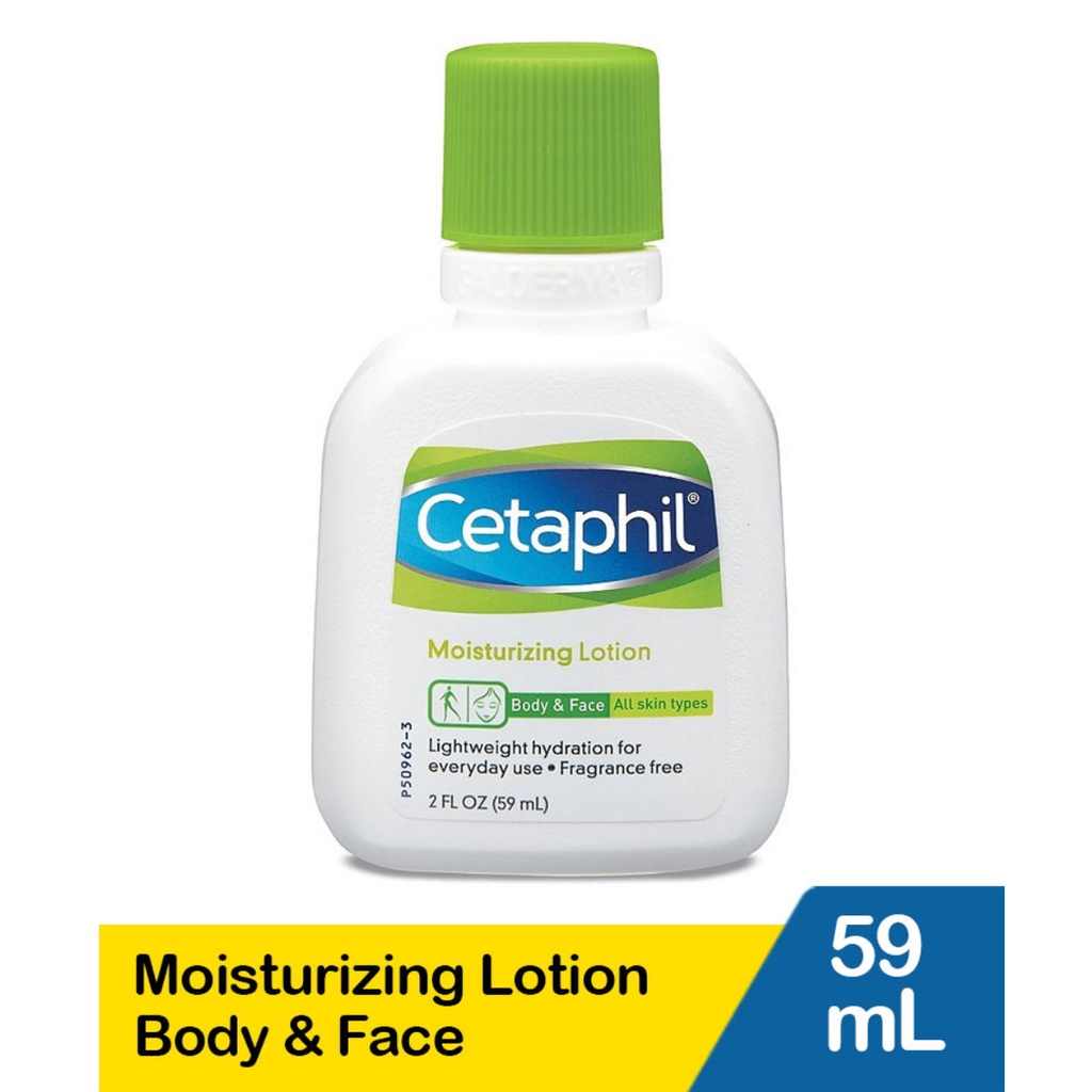 Cetaphil Moisturizing Lotion 59ml 200ml | Pelembab Perawatan Tubuh untuk Semua Jenis Kulit