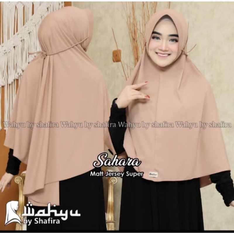 Khimar Sahara ORI Wahyu by safira