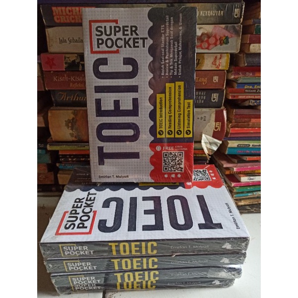 

buku super pocket TOEIC test Inggris