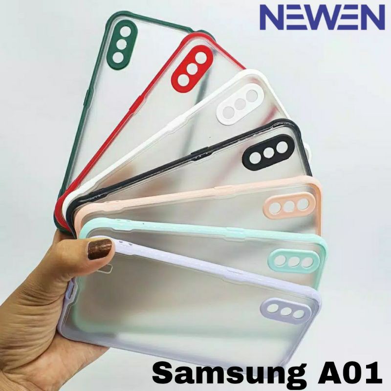 NEWEN Samsung A01 Samsung A01 Core Samsung A10s Shockproof Candy Case / Candy Dove / Hardcase