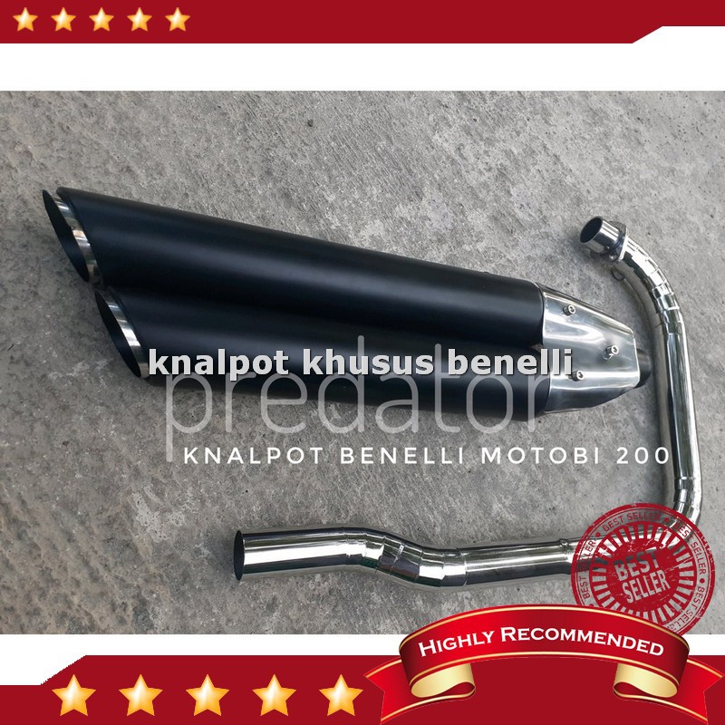 Sale knalpot benelli motobi 200 evo