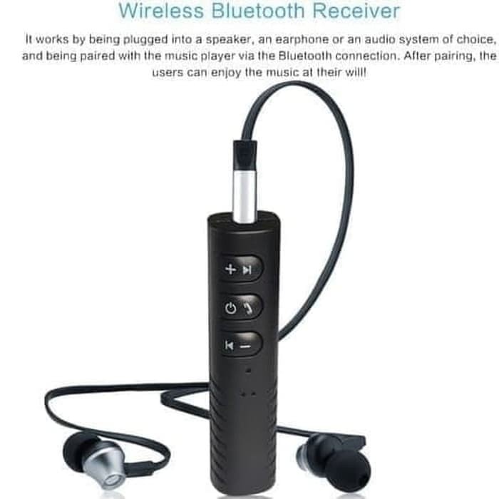 M-TECH LV-B09 Bluetooth wireless audio music reciever car aux 3.5mm