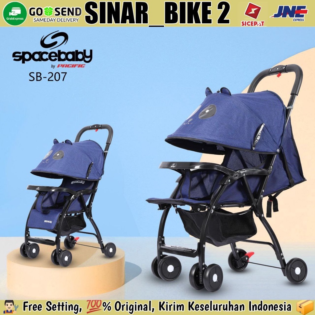 Baby Stroller Spacebaby  Kereta Dorong Bayi Sb-207