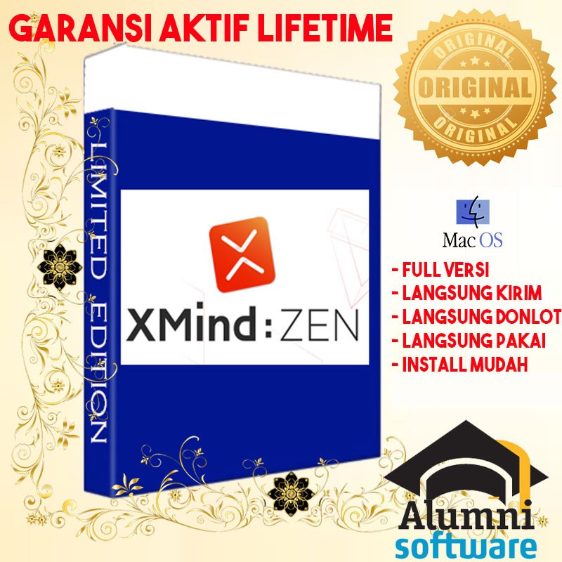 [FULL VERSION] XMind ZEN 9 Mind Mapping Mac - GARANSI AKTIVASI