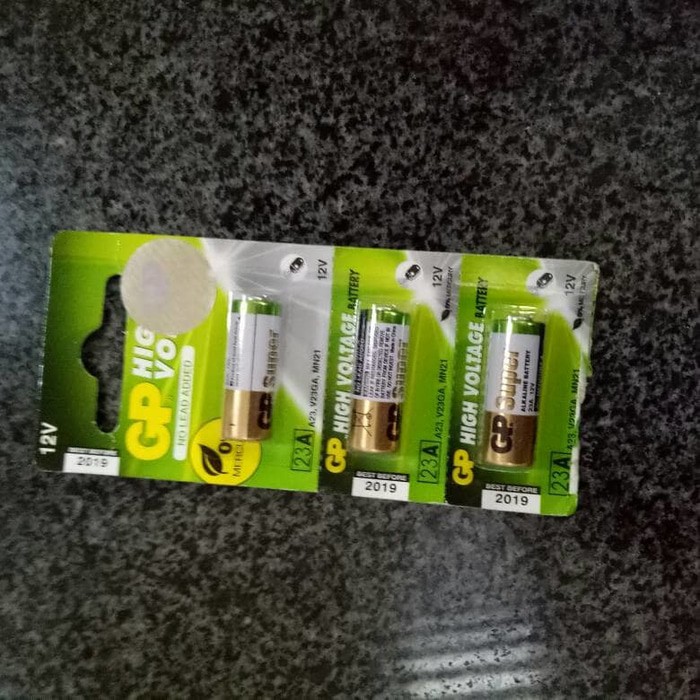 

Baterai GP Super alkaline high Voltage 23A V23GA MN21 Original