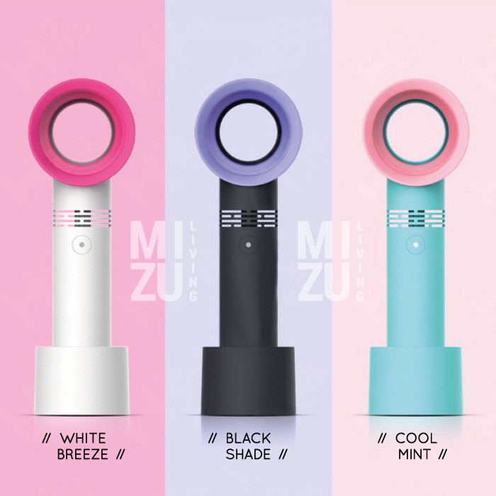 Zero9 BLADELESS Mini Portable USB Fan Kipas Angin Mini Inspired by Dyson-3