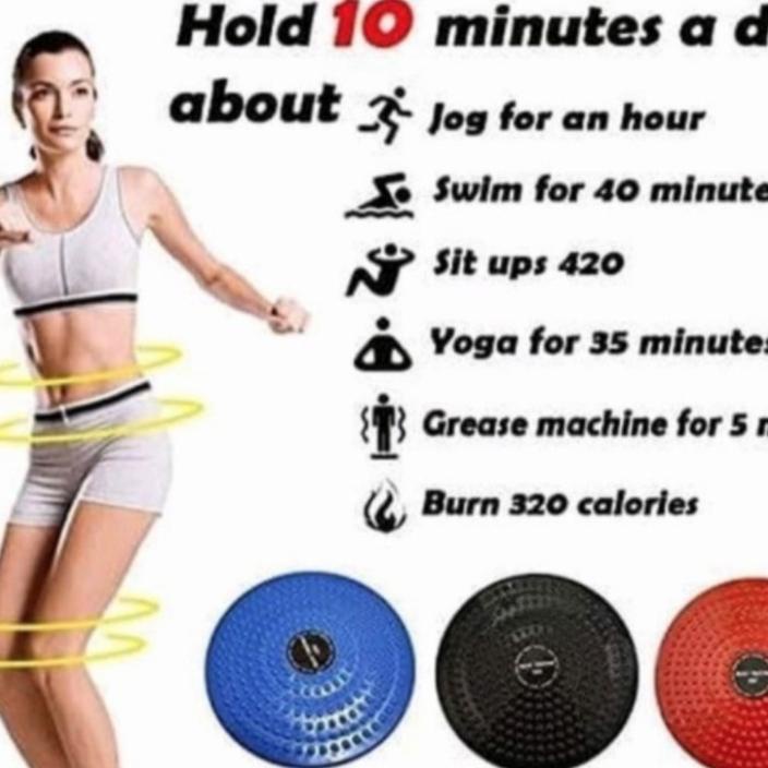 Jogging Spinner Magnetic Trimmer Waist Body Twister Berkualitas