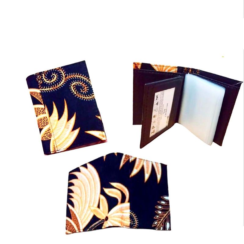 Dompet kartu 23 in 1 plus slot uang motif BATIK limited edition