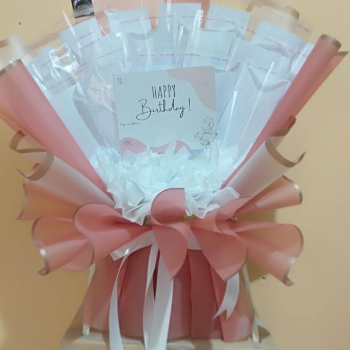 

Big Sale Bouquet warna dusty pink .,