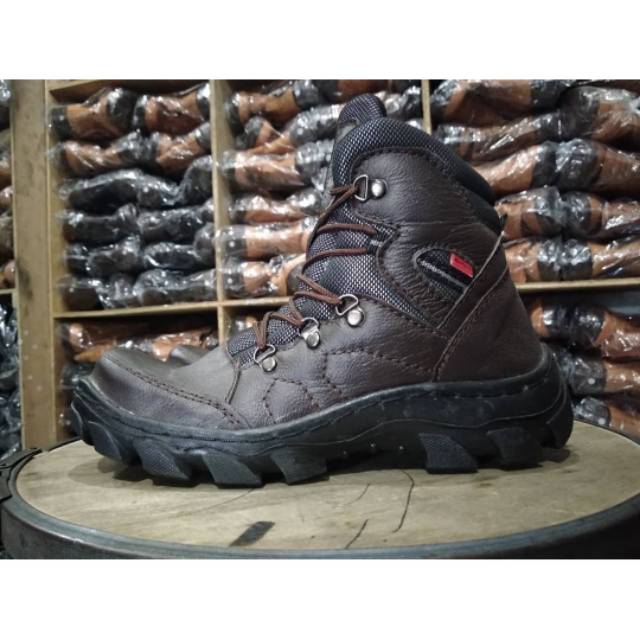 Sepatu Boots Safety Kulit Sepatu Pria Kickers X Zoom