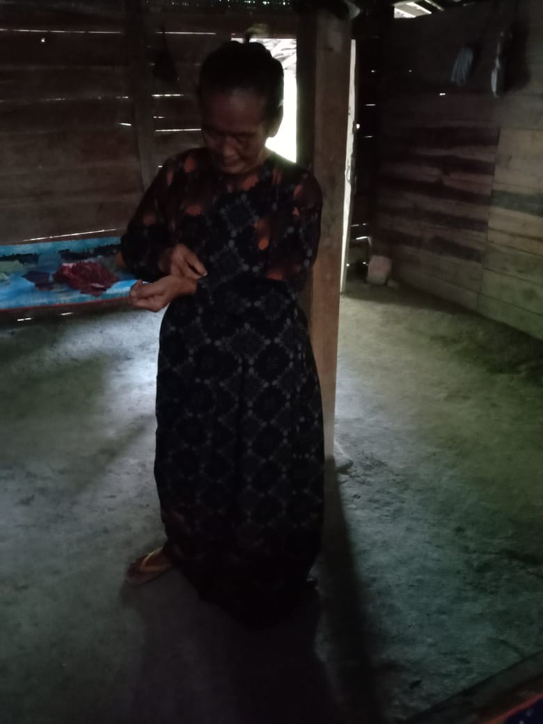 Gamis Syari Hawwa Dress Michan Busui Friendly  Motif Batik