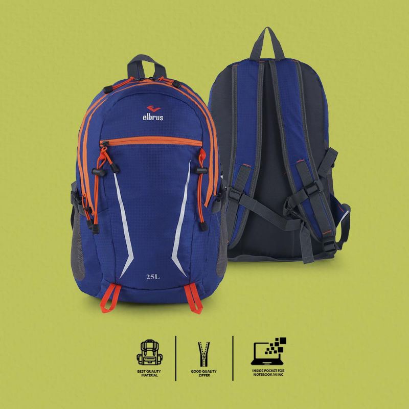 TAS RANSEL SEKOLAH PRIA-WANITA ELBRUS 25 ltr