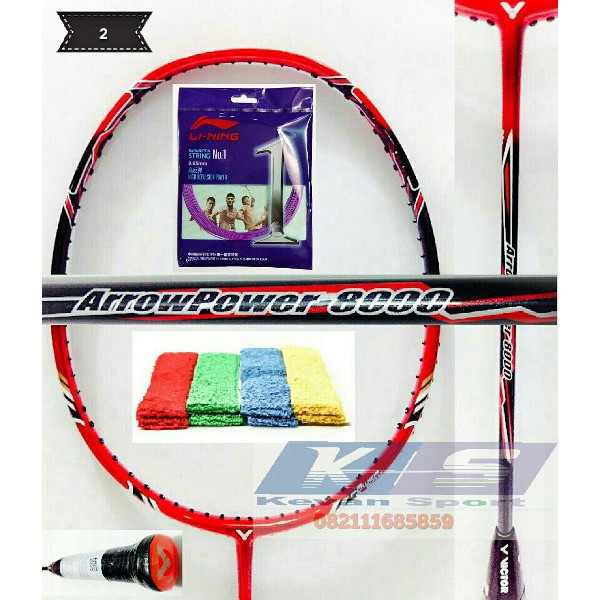 Raket Badminton Victor Arrow Power 8000  BO567 CN BAT