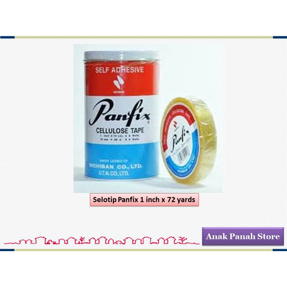 

Selotip / Isolasi Bening Merek Panfix