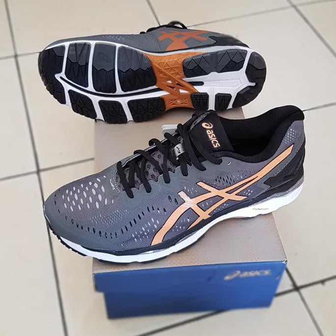 PR00M00 Sepatu Asics Gel Kayano 23 Dark Steel Copper Premium Quality MURAH