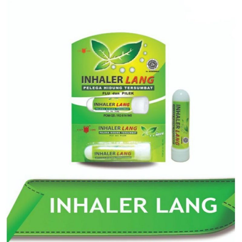 inhler lang sedotan hidung mampet/ INHALER LANG