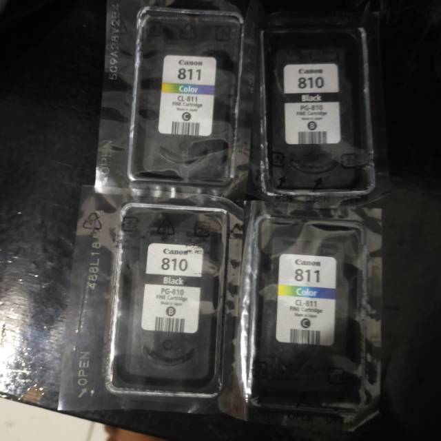TINTA CANON 810 811 BEKAS