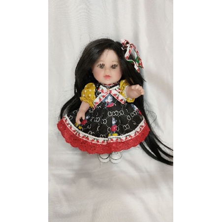 baju boneka reborn, lukthep size 12 inch