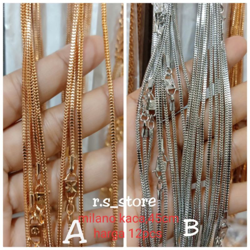 kalung xuping milano_kalung xuping dewasa_kapung xuping harga grosir harga,12pcs