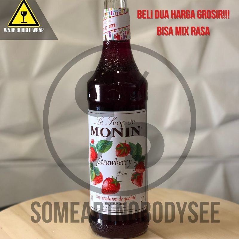 

SYRUP MONIN STRAWBERRY | SIRUP MONIN STRAWBERRY