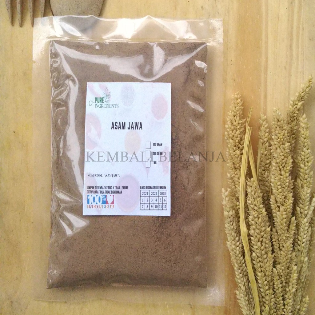 Asam Jawa/ Asem Jawa  Bubuk 100 Gram