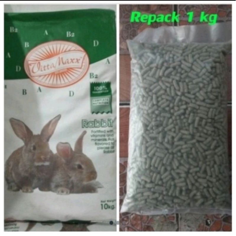 Vittamax Makanan Kelinci Rabbit Food Vittamax Mirip Nova Repack 1Kg