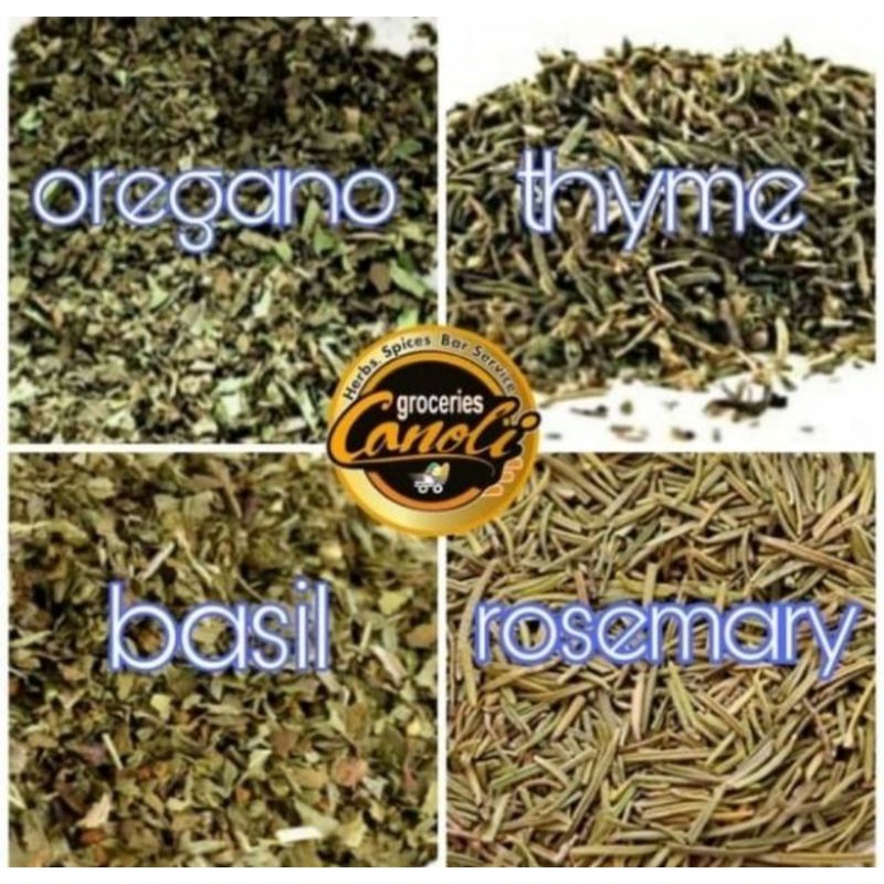 Oregano / Basil / Thyme / Rosemary 50gr