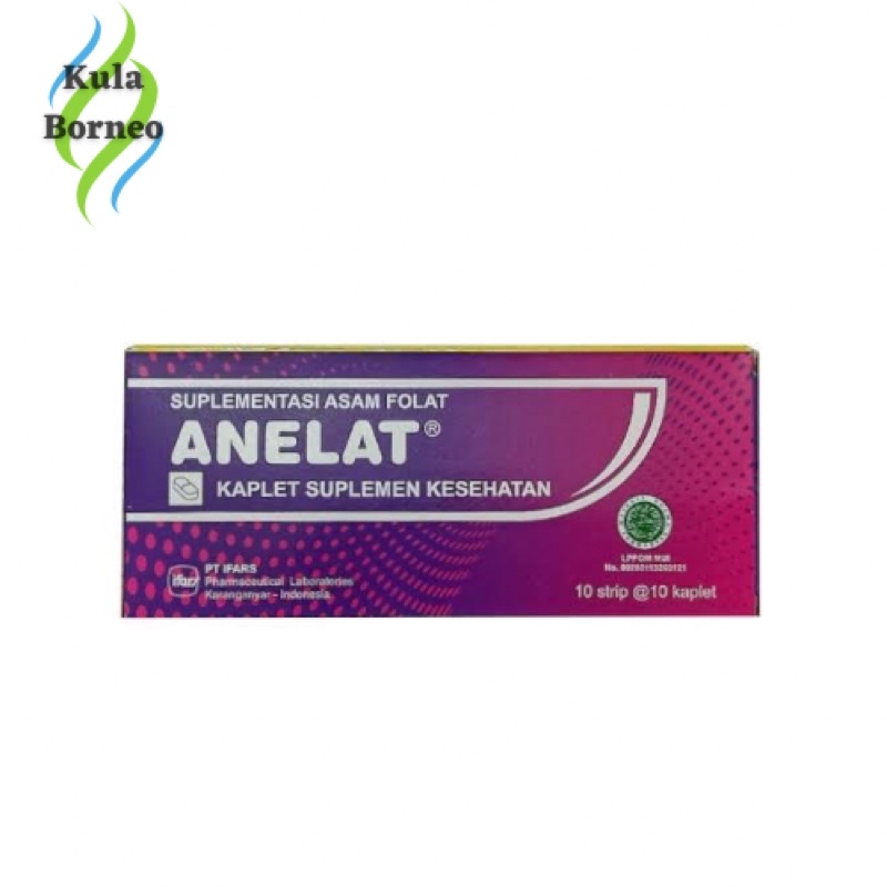 Anelat Asam Folat 10 Tablet