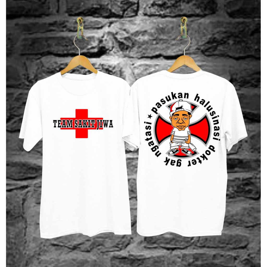 M_S29 / KAOS DISTRO  TEAM SAKIT JIWA / KAOS MURAH BERKUALITAS / KAOS SAMURAI / KAOS RACING / KAOS RO