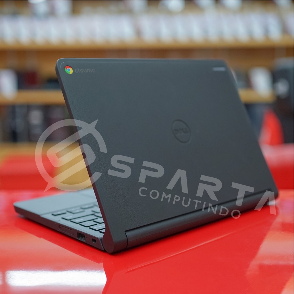 Notebook Dell Chromebook 11 Intel Celeron Ram 4 GB Emmc 32 GB layar 12 in Bergaransi