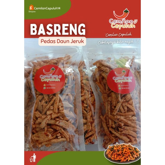 

stick basreng pedas | aroma daun jeruk