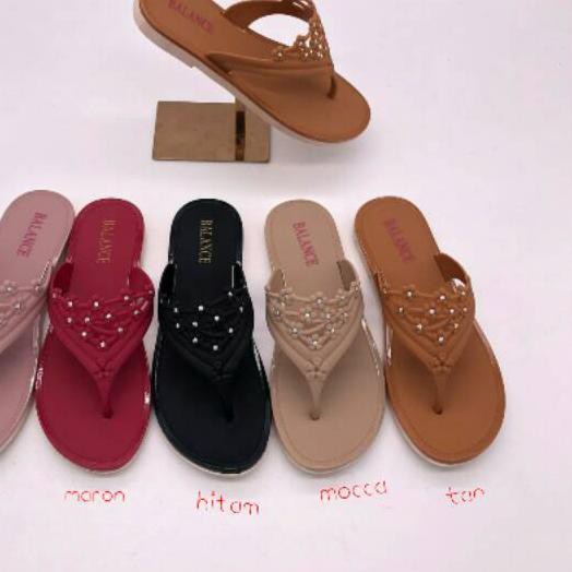 ❀ Sandal wanita 10bunga loris 1078-22 ➱
