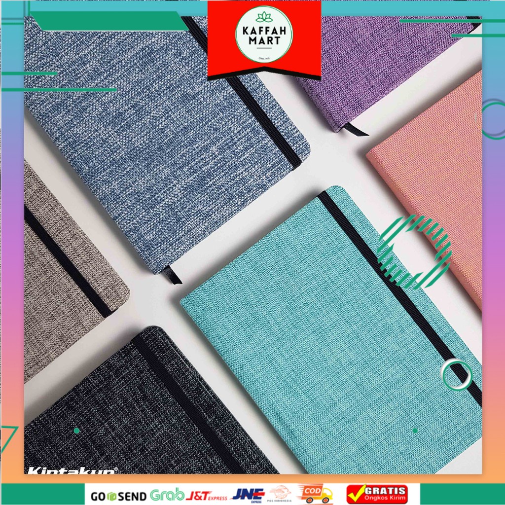 

Kintakun WorksDiary Buku Catatan/ Notebook A5 Hardcover 90gsm 80lembar