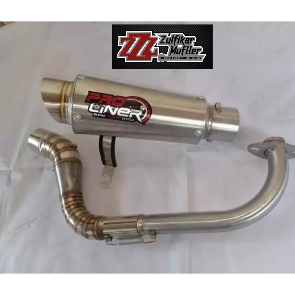 KNALPOT RACING PRO LINER UNTUK MIO, SCOPPY, FINO, BEAT, VARIO, SKY WIVE