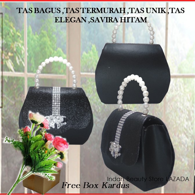 TAS SAVIRA MODEL CLUCTH DAN SELEMPANG MURAH TERKESAN MEWAH READY STOK