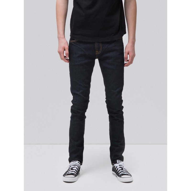 Nudie Jeans Skinny Lin Dry Deep Orange