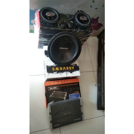 paketan audio Embassy komplit