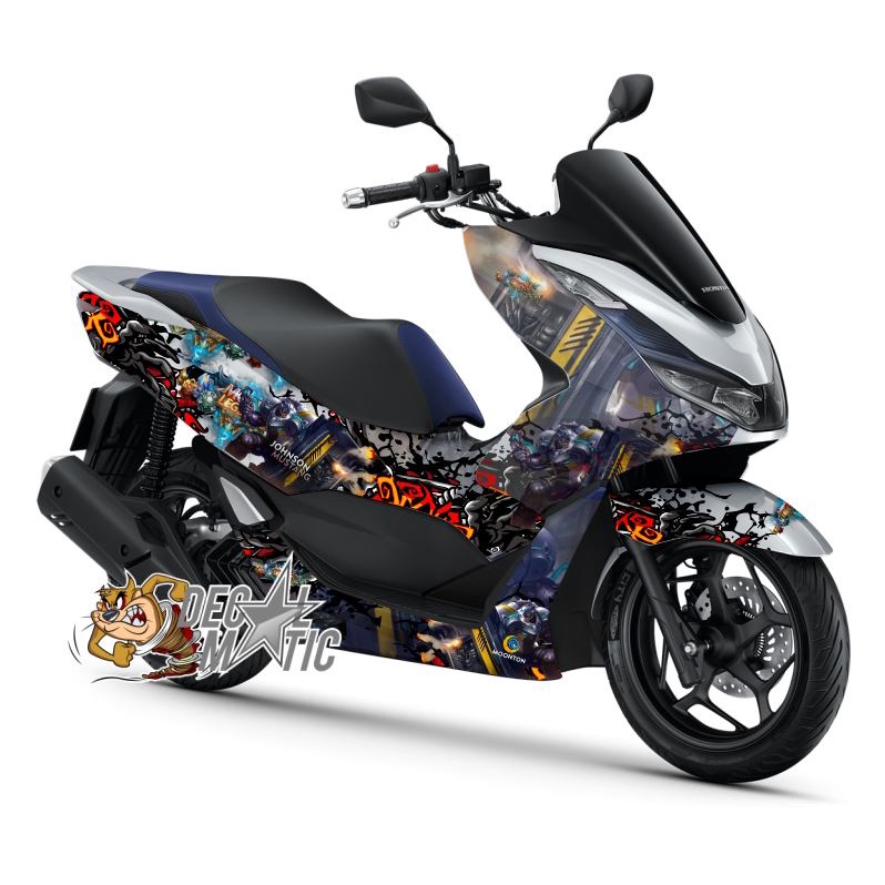 Decal  PCX Full Body - Stiker Full Body PCX 160 Decal Motor Honda PCX 150 - ML Bang bang