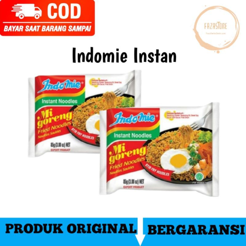 

Indomie Mi Goreng 85 gr | Mie Goreng Instan Rasa Original