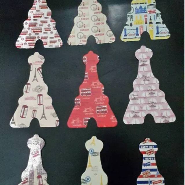 

Pembatas Buku Kertas Eiffel