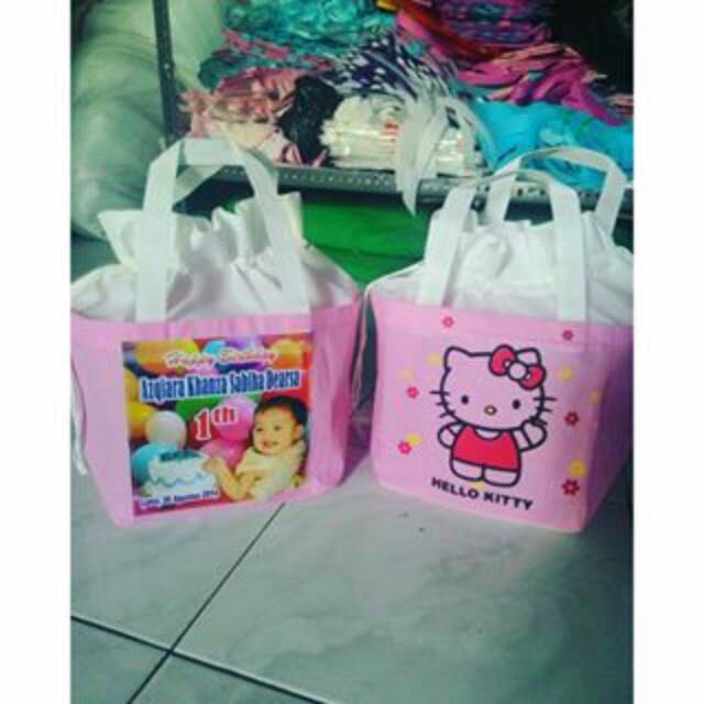 

Goodie bag ultah serut plus foto anak full colour