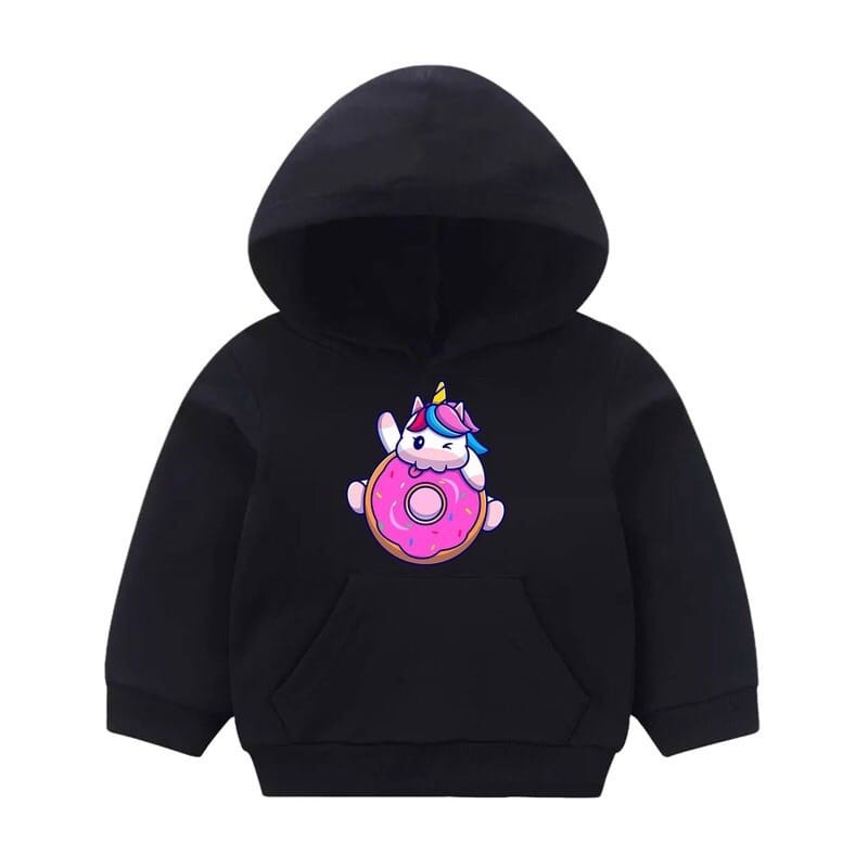 HOODIE ANAK WANITA UNICORN DONAT//HOODIE ANAK LUCU PREMIUM TEBAL TERBARU,