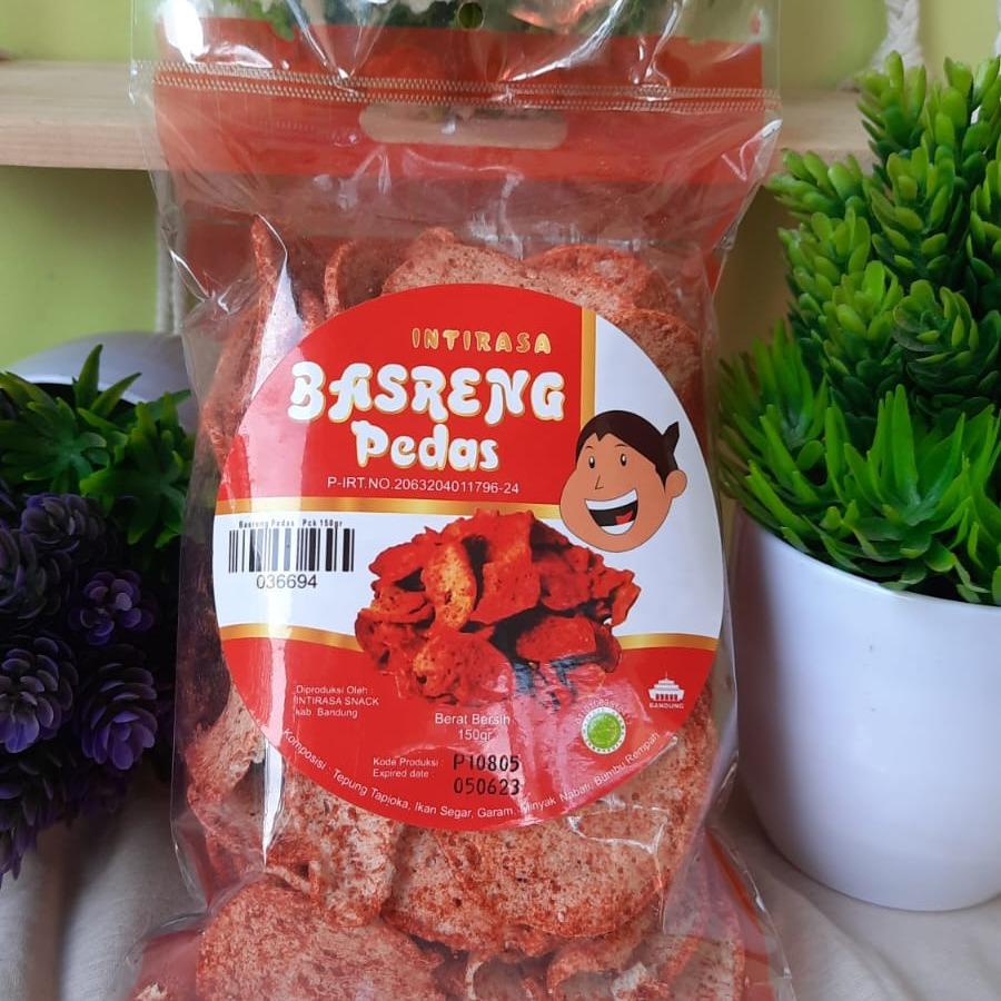 

Basreng koin pedas gurih renyah 150gram
