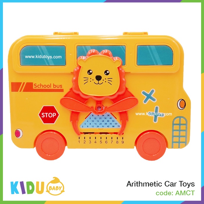 Mainan Anak Arithmetic Car Toys Kidu Baby