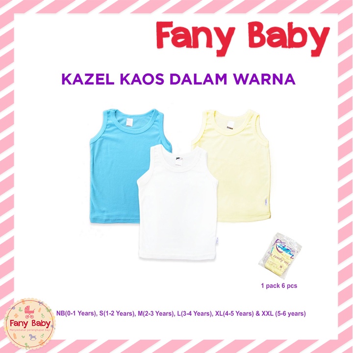 KAZEL KAOS DALAM WARNA UNISEX